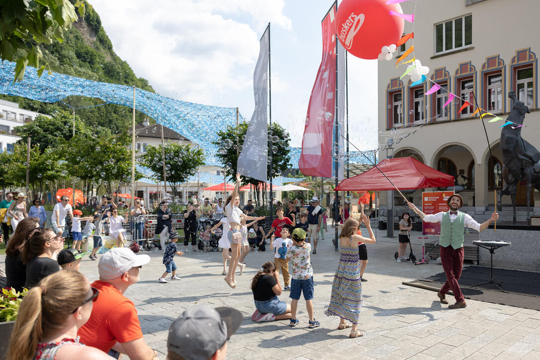 Buskers 2023 in Vaduz