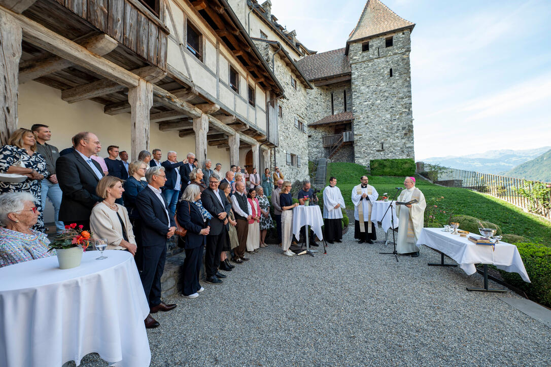 Segnung der Kapelle auf Burg Gutenberg, in Balzers (13.09.2026)
