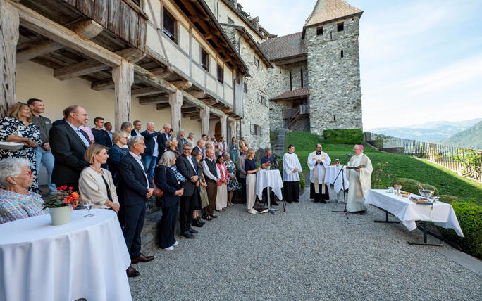 Segnung der Kapelle auf Burg Gutenberg, in Balzers (13.09.2026)