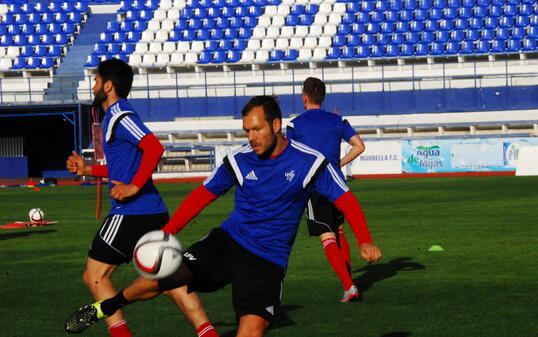 Franz Burgmeier im Training zur&uuml;ck.