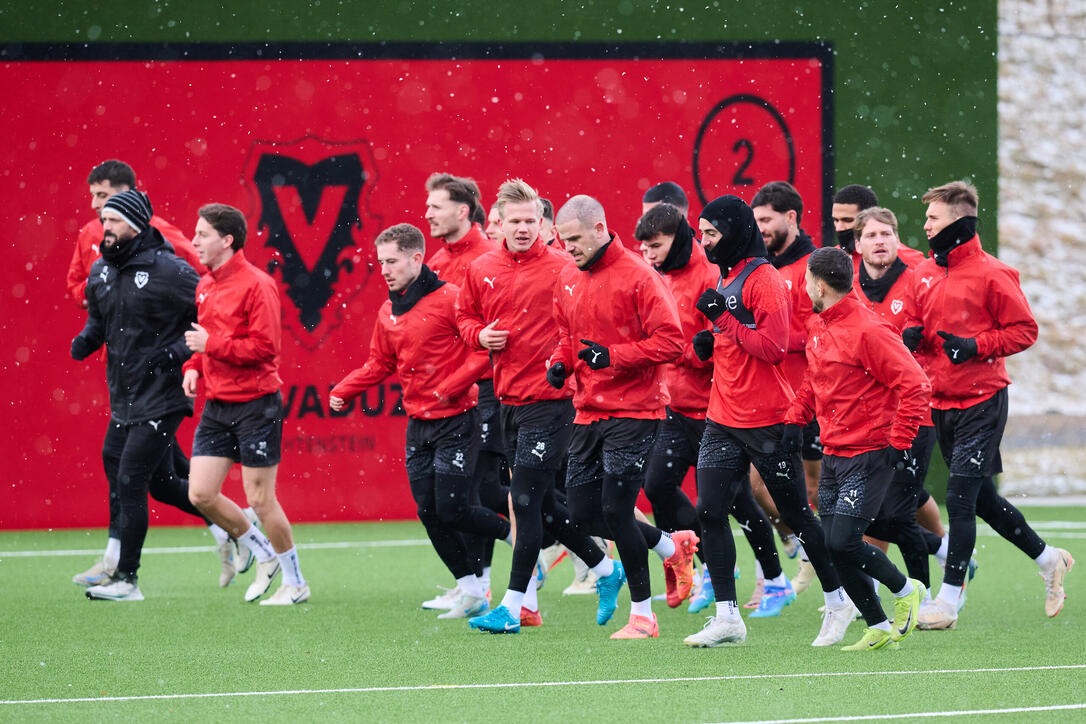Trainingstart FC Vaduz (03.01.2025)