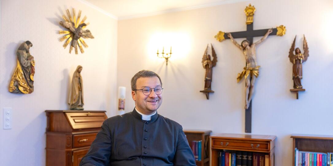 Dompfarrer Michael Wimmer in Vaduz