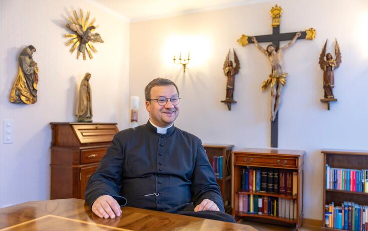 Dompfarrer Michael Wimmer in Vaduz