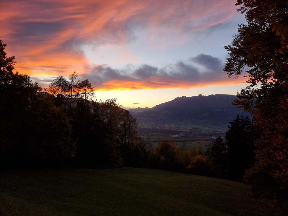 Wunderschöne Abendstimmung