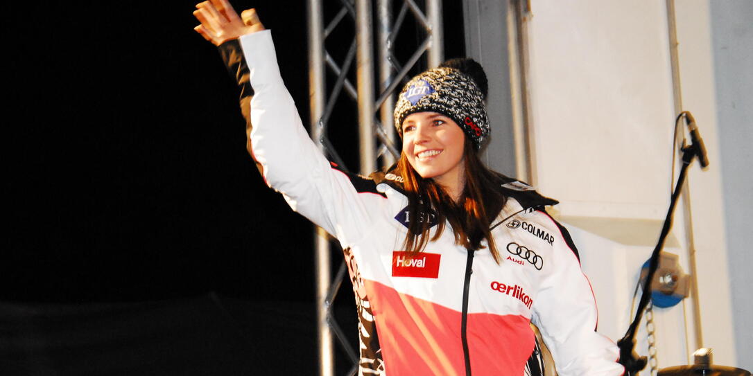 Tina Weirather hat sich gute Ausgangslage fürs Finale geschaffen. Tina Weirather hat sich gute Ausgangslage fürs Finale geschaffen.