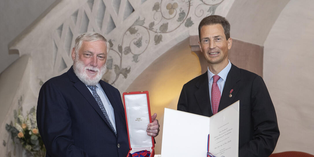 Ordensverleihung, Vaduz Ordensverleihung, Vaduz