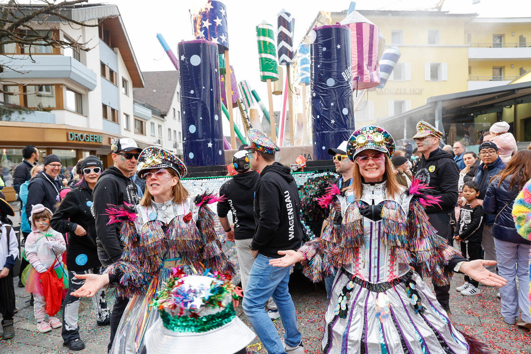 Fasnachtsumzug in Vaduz