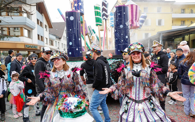 Fasnachtsumzug in Vaduz