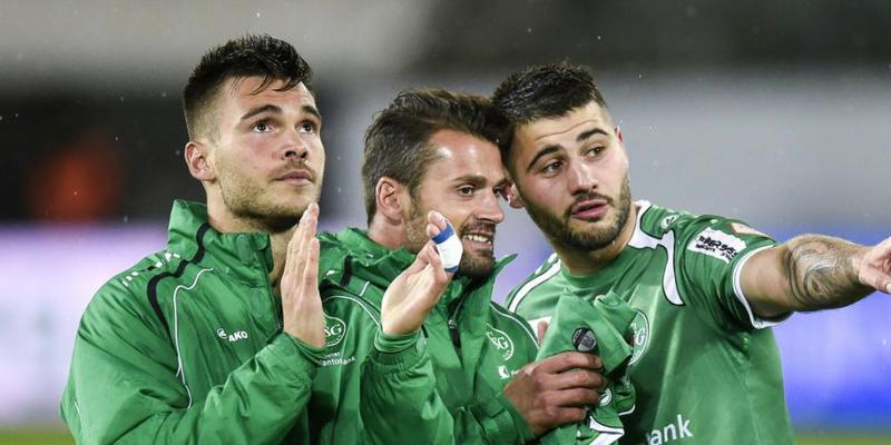 Goran Karanovic (links), hier noch in seiner Zeit mit dem FC St. Gallen Goran Karanovic (links), hier noch in seiner Zeit mit dem FC St. Gallen