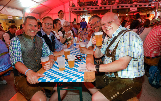 Auftakt zum 77. Verbandsmusikfest mit dem Bayerischen Abend in Vaduz