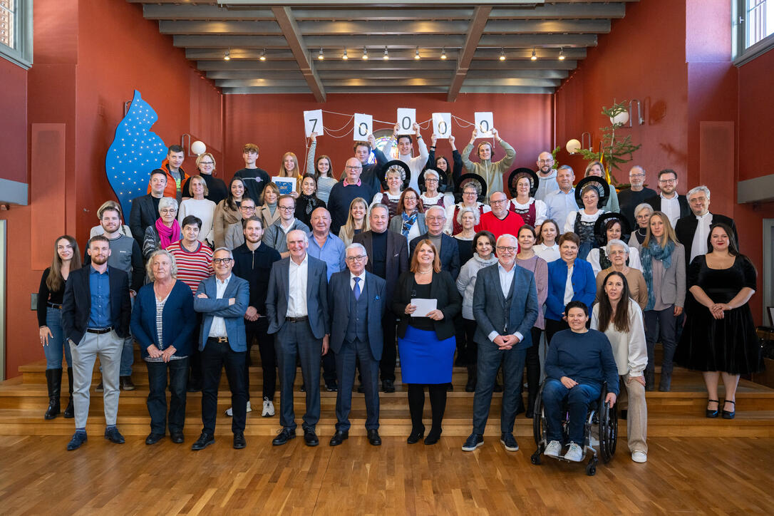 Spendentag Stiftung «Liacht» in Vaduz (03.12.2023)