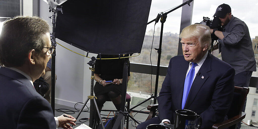 Donald Trump bevorzugt Fox News: Der US-Präsident gibt dem konservativen TV-Sender gerne Interviews. (Archivbild)