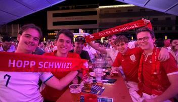 1/4-Finalspiel der Schweiz an der WM-Meile in Vaduz (12.07.2026)