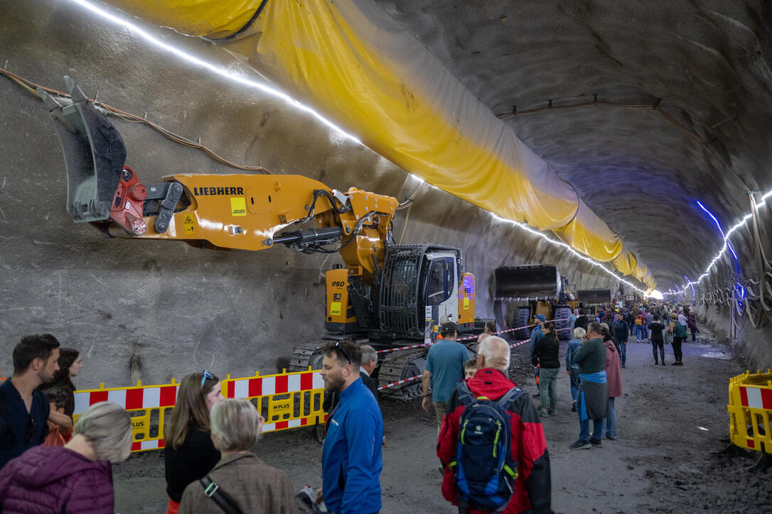 Stadttunnel Feldkirch - Tag der offenen Baustelle