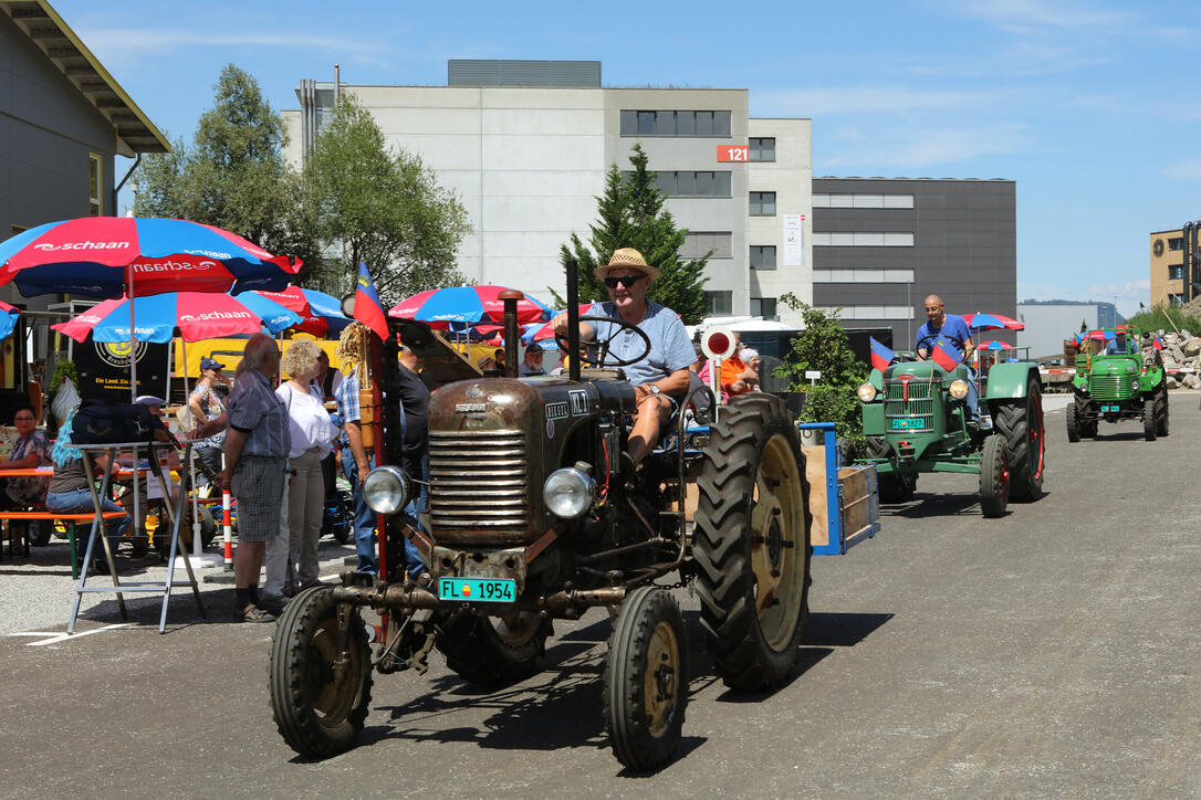 Oldtimer Traktorentreffen in Schaan,