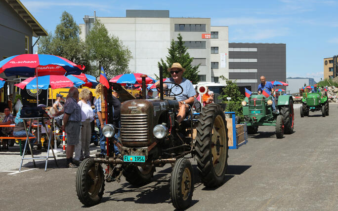 Oldtimer Traktorentreffen in Schaan,