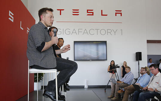 Tesla-Chef Elon Musk gehört zu jenen, die Trump auffordern, weiter beim Pariser Klimaabkommen dabei zu bleiben.