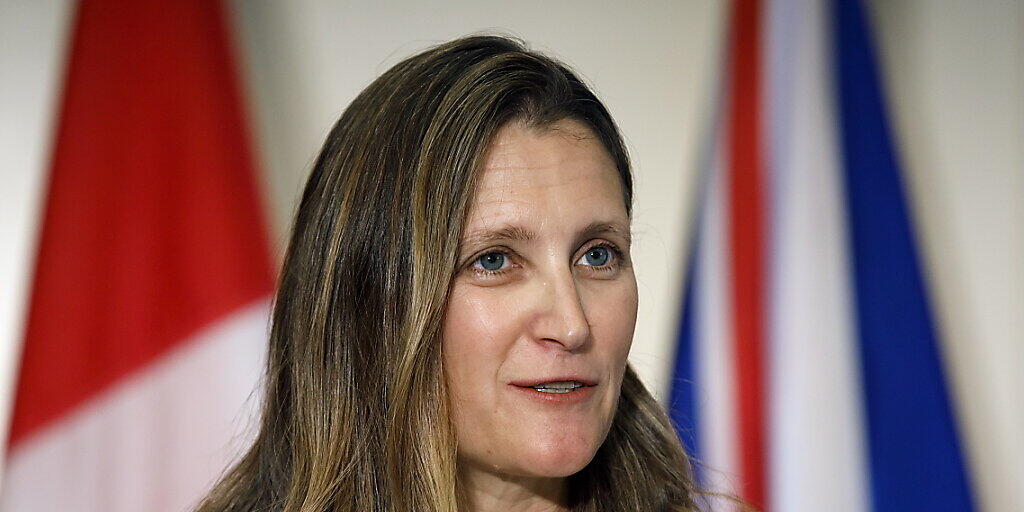 Will Russland vorerst nicht im Kreis der bedeutenden Industrienationen G7: Kanadas Aussenministerin Chrystia Freeland. (Archivbild)