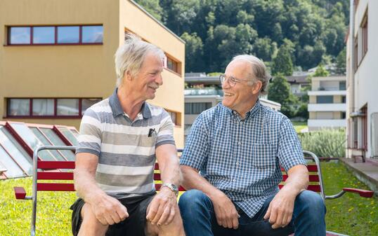 Staatsfeiertagsmagazin: Gespräch zwischen Oberländer und Unterländer Senior