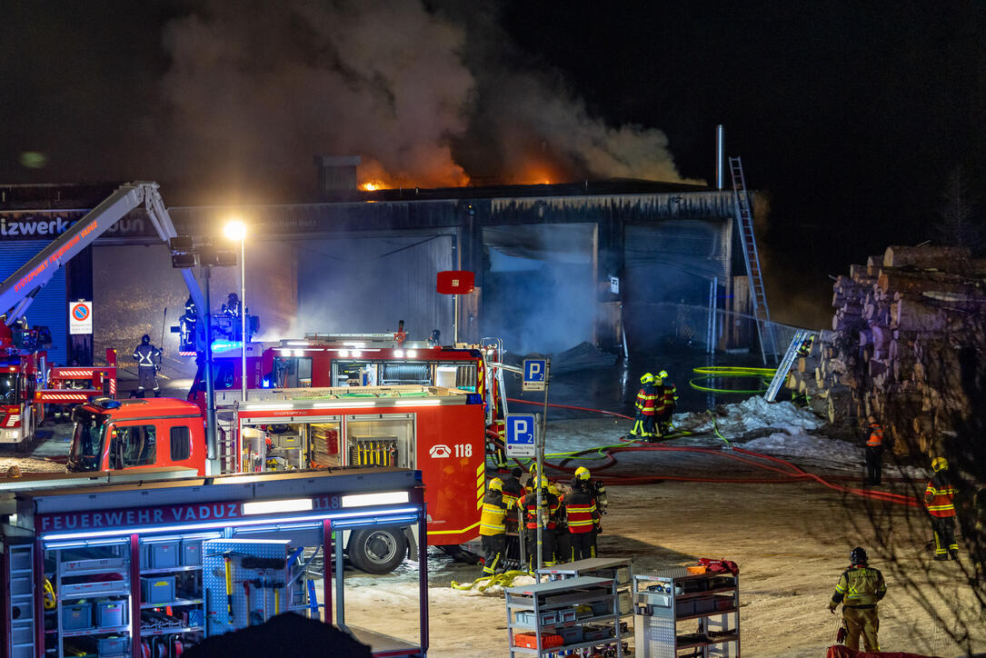 Brand Heizwerk Malbun (16.12.2025)