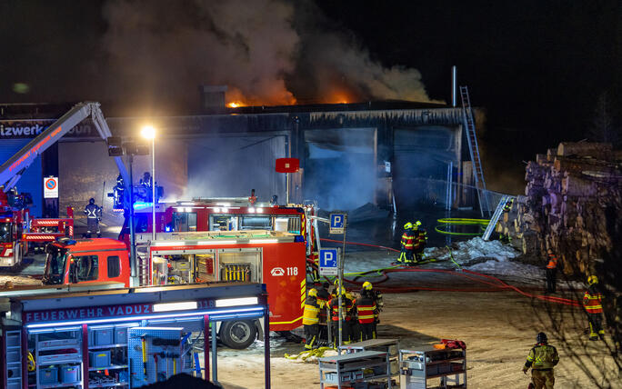Brand Heizwerk Malbun (16.12.2025)