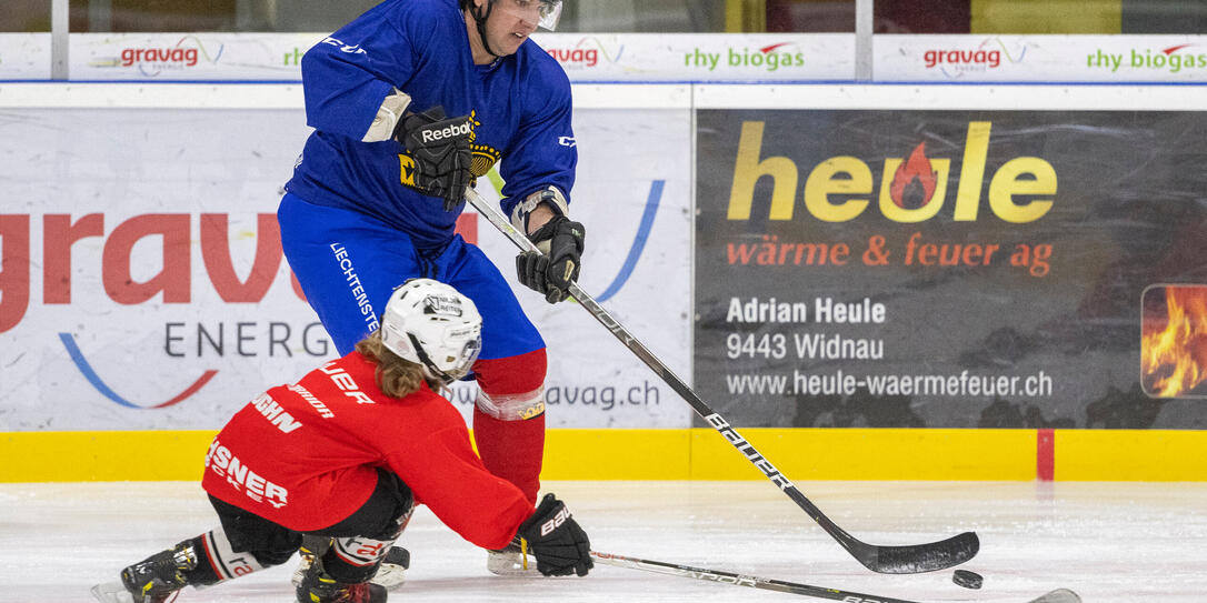 Training Eishockey Nationalmanschaft, Januar 2023 in Widnau
