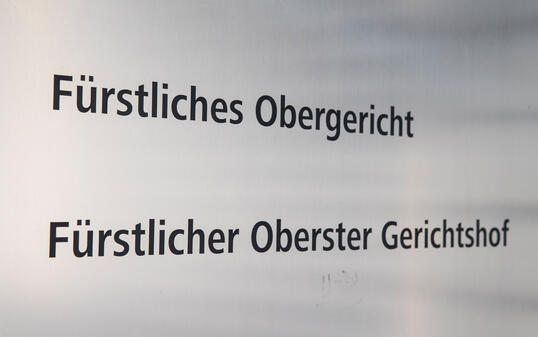 Gerichtsgeb&auml;ude in Vaduz