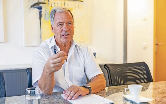 Horst Büchel  in Vaduz