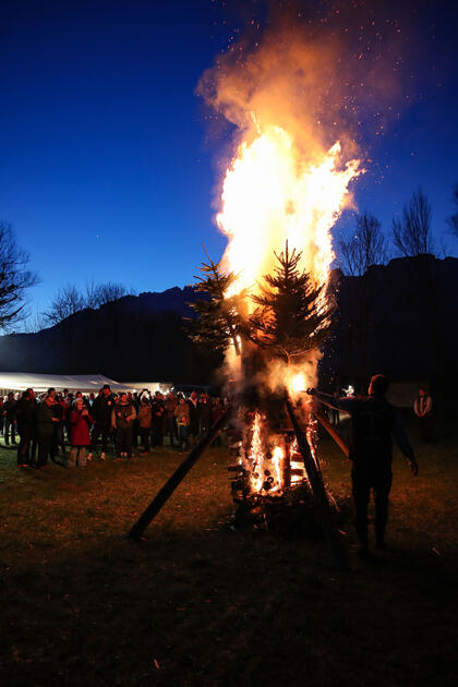 Fackel- und Lampionzug in Gamprin (08.03.2025)