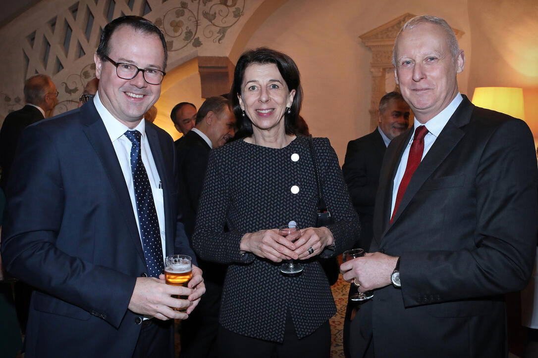 Neujahrsempfang 2019 der Fürstlichen Familie auf Schloss Vaduz