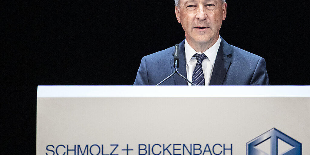 Jens Alder, Verwaltungsratspräsident von Schmolz und Bickenbach, muss einen happigen Verlust des Stahlherstellers für 2019 ausweisen. (Archiv) Jens Alder, Verwaltungsratspräsident von Schmolz und Bickenbach, muss einen happigen Verlust des Stahlherstellers für 2019 ausweisen. (Archiv)
