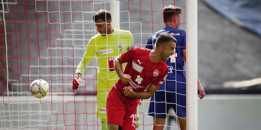 Liechtenstein Sport Fussball Testspiel FC Vaduz - FC Luzern