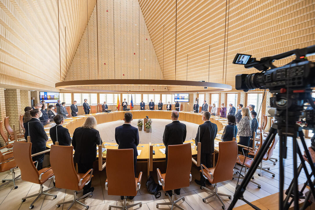 Landtagseröffnung 2021 in Vaduz