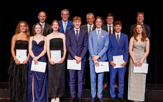 Liechtenstein Schaan Gymnasium Maturafeier 2025