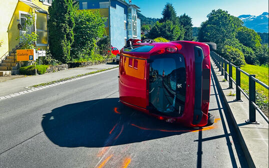 Unfall Schaanwald