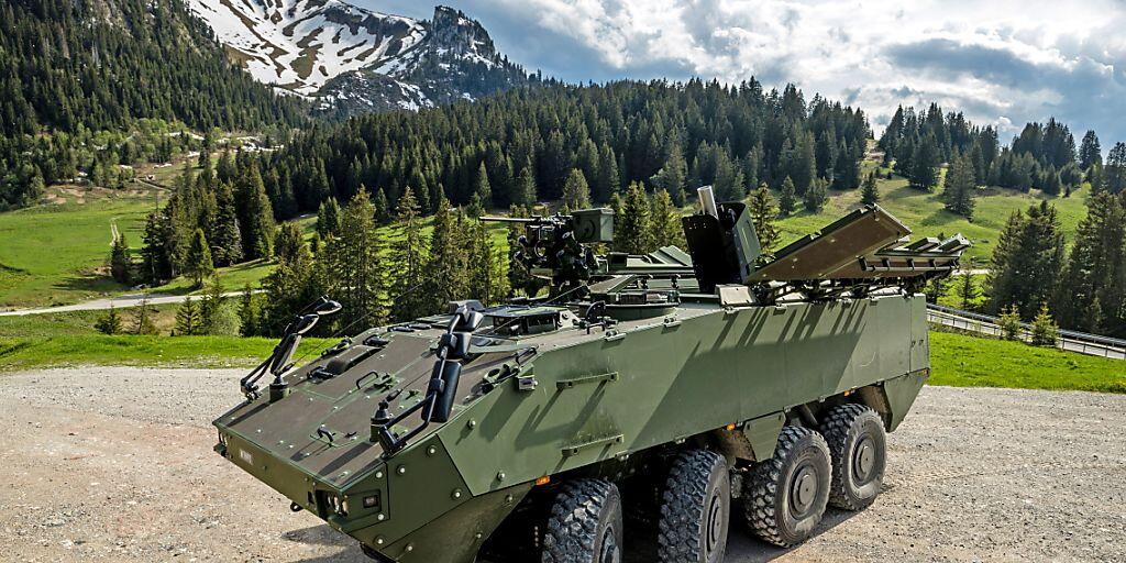 Das neue Mörsersystem für die Schweizer Armee kann ab 2024 an die Truppe gehen. Das neue Mörsersystem für die Schweizer Armee kann ab 2024 an die Truppe gehen.
