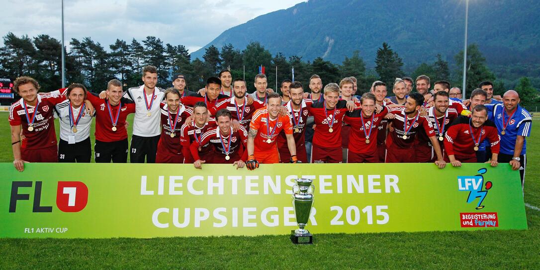 Fussball Liechtensteiner Cupfinal FC Vaduz - FC Triesenberg Fussball Liechtensteiner Cupfinal FC Vaduz - FC Triesenberg