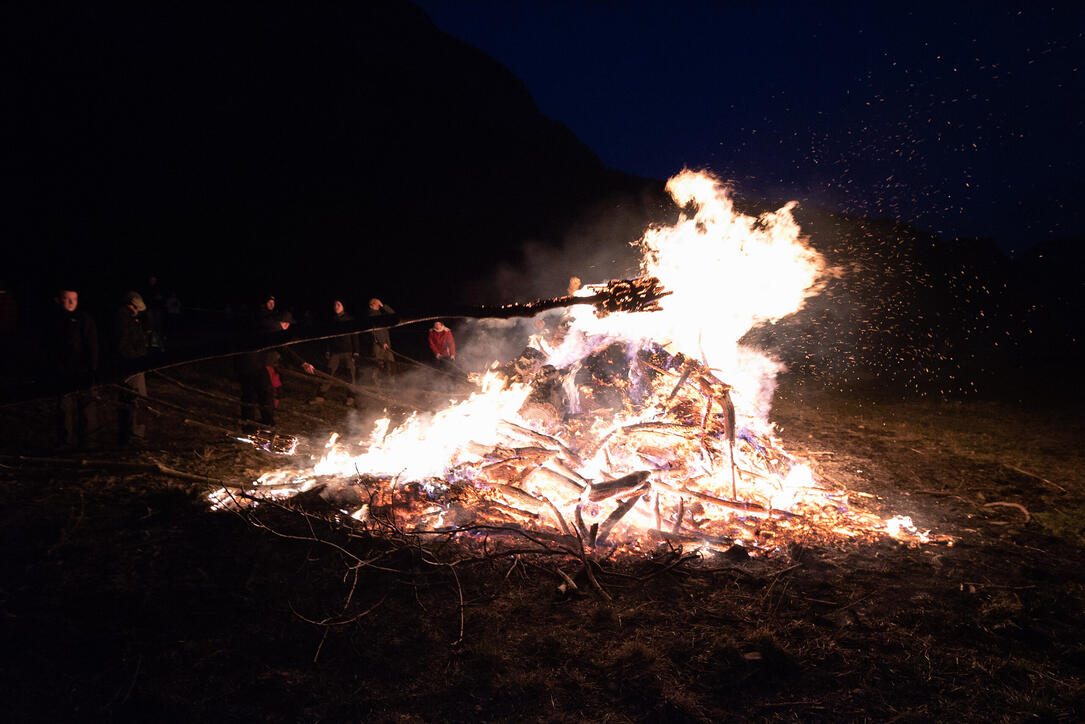 Funkensonntag in Balzers