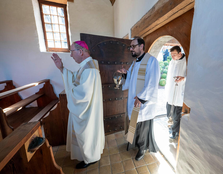 Segnung der Kapelle auf Burg Gutenberg, in Balzers (13.09.2026)