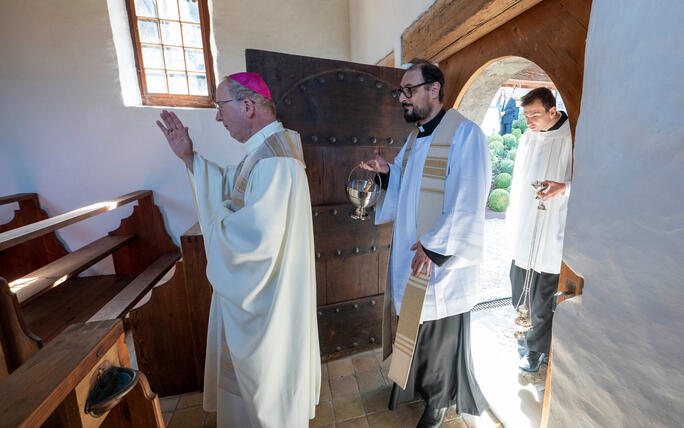 Segnung der Kapelle auf Burg Gutenberg, in Balzers (13.09.2026)