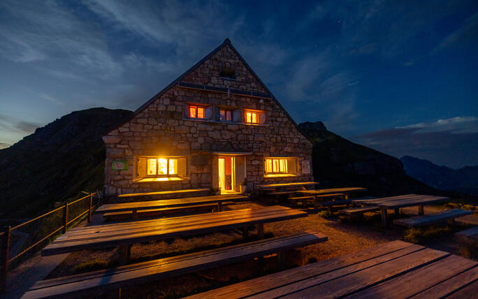 Wanderung Pfälzerhütte Naafkopf