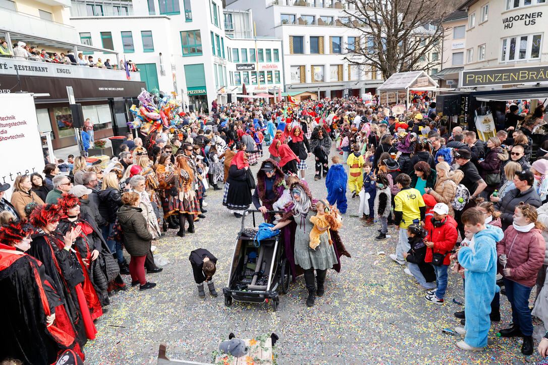 Fasnachtsumzug in Vaduz