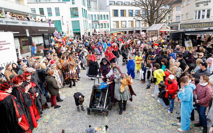Fasnachtsumzug in Vaduz