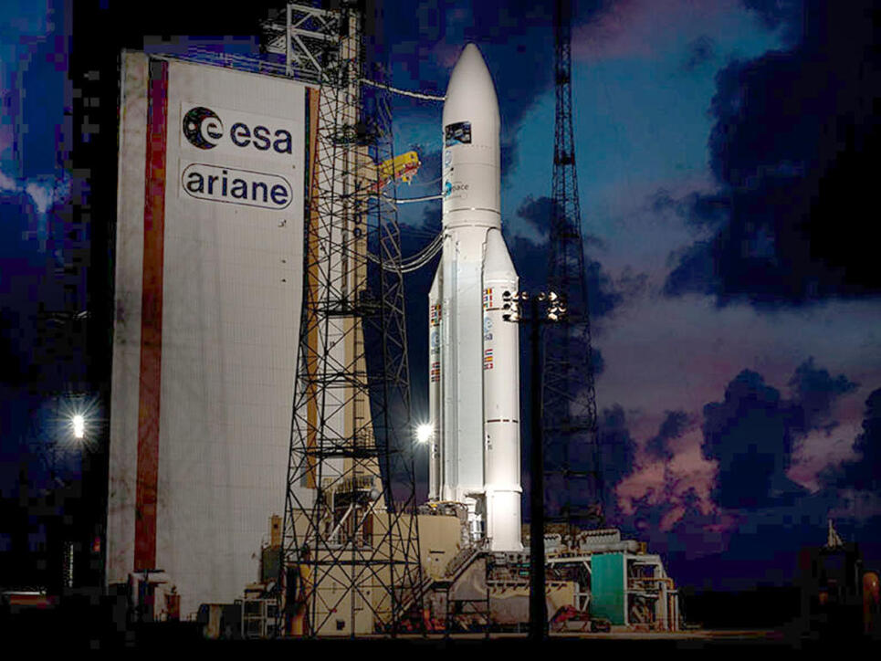 Der Weltraumbahnhof für die europäischen Ariane-Raketen in Kourou in Französisch-Guyana (Archivbild)