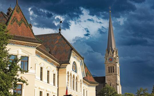 Regierung und Kathedrale