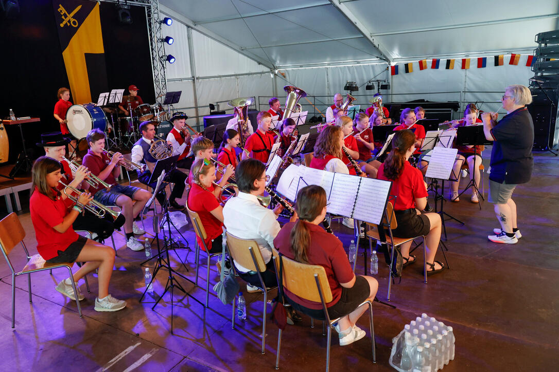 76. Liechtensteiner Verbandsmusikfest in Mauren  unter dem Motto «Mura - tönt guat»