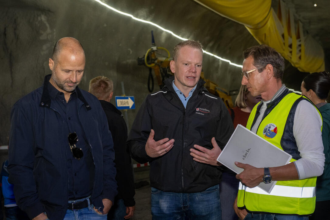 Stadttunnel Feldkirch - Tag der offenen Baustelle