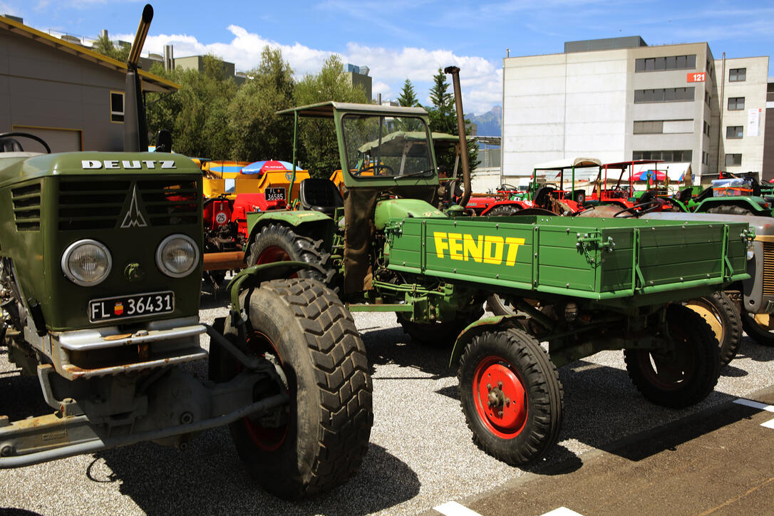 Oldtimer Traktorentreffen in Schaan,