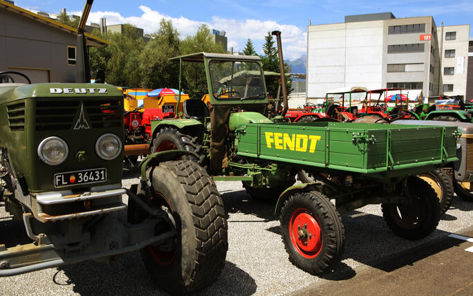 Oldtimer Traktorentreffen in Schaan,