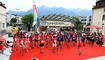 Verabschiedung Liechtenstein-Delegation Gymnaestrada